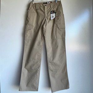 NWT 5.11 TACTICAL Taclite Pro Khaki Cargo Pants {64360} Women's Size 10 Long